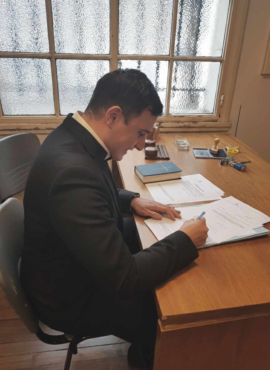 Representación Institucional y Notarial - Iglesia Apostólica de la Nueva Restauración®